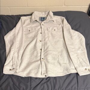 Men's Classic Gray Shirt Jacket